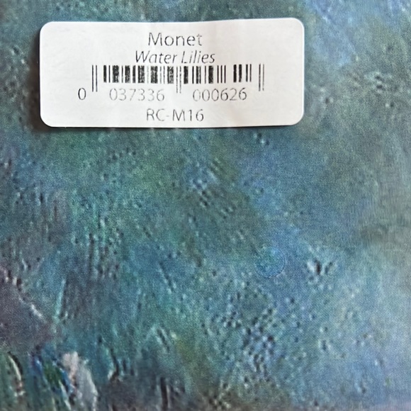 Raincaper, Monet "Water Lillies" design Rain Poncho - Picture 10 of 10